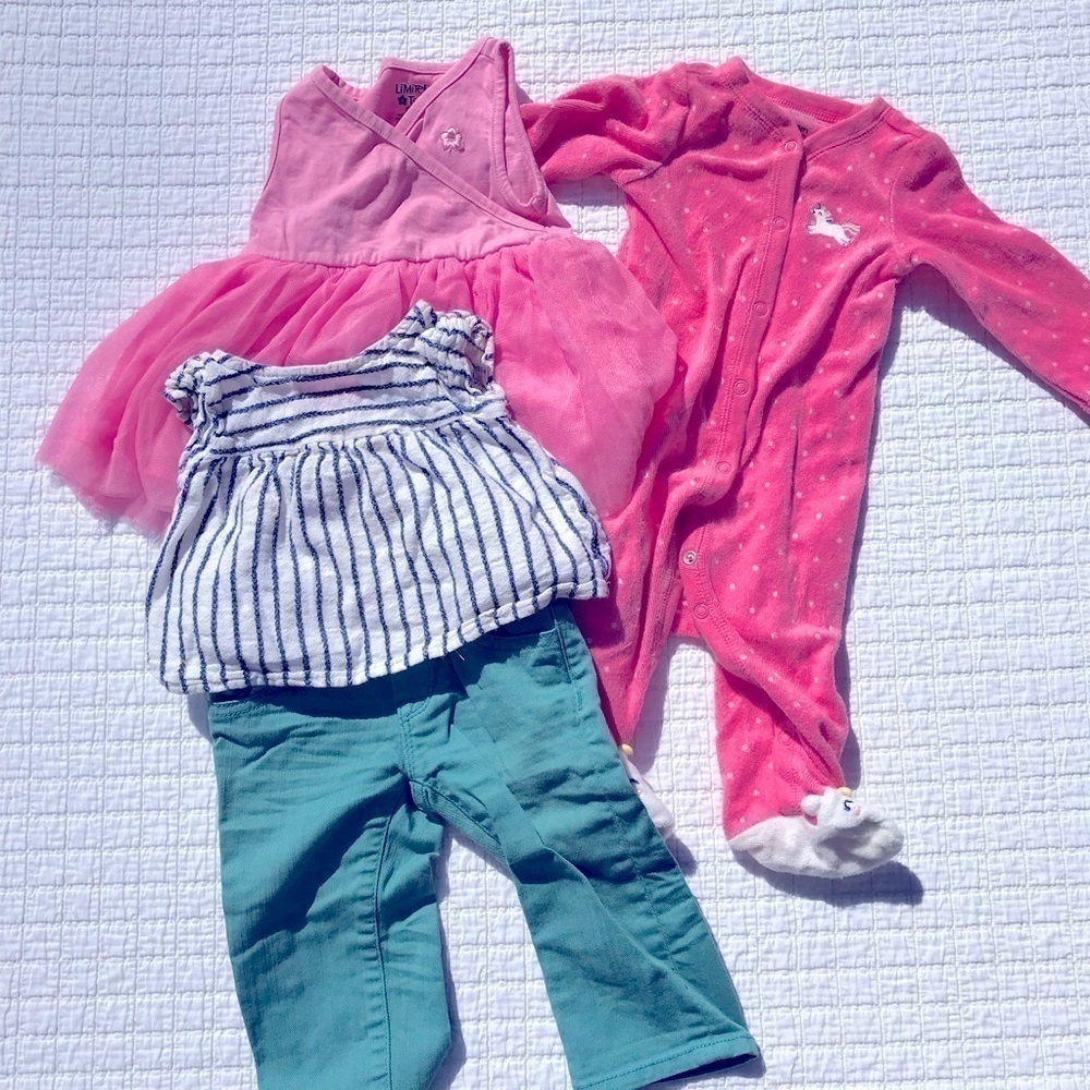 LOT of four 6-9 month pieces!